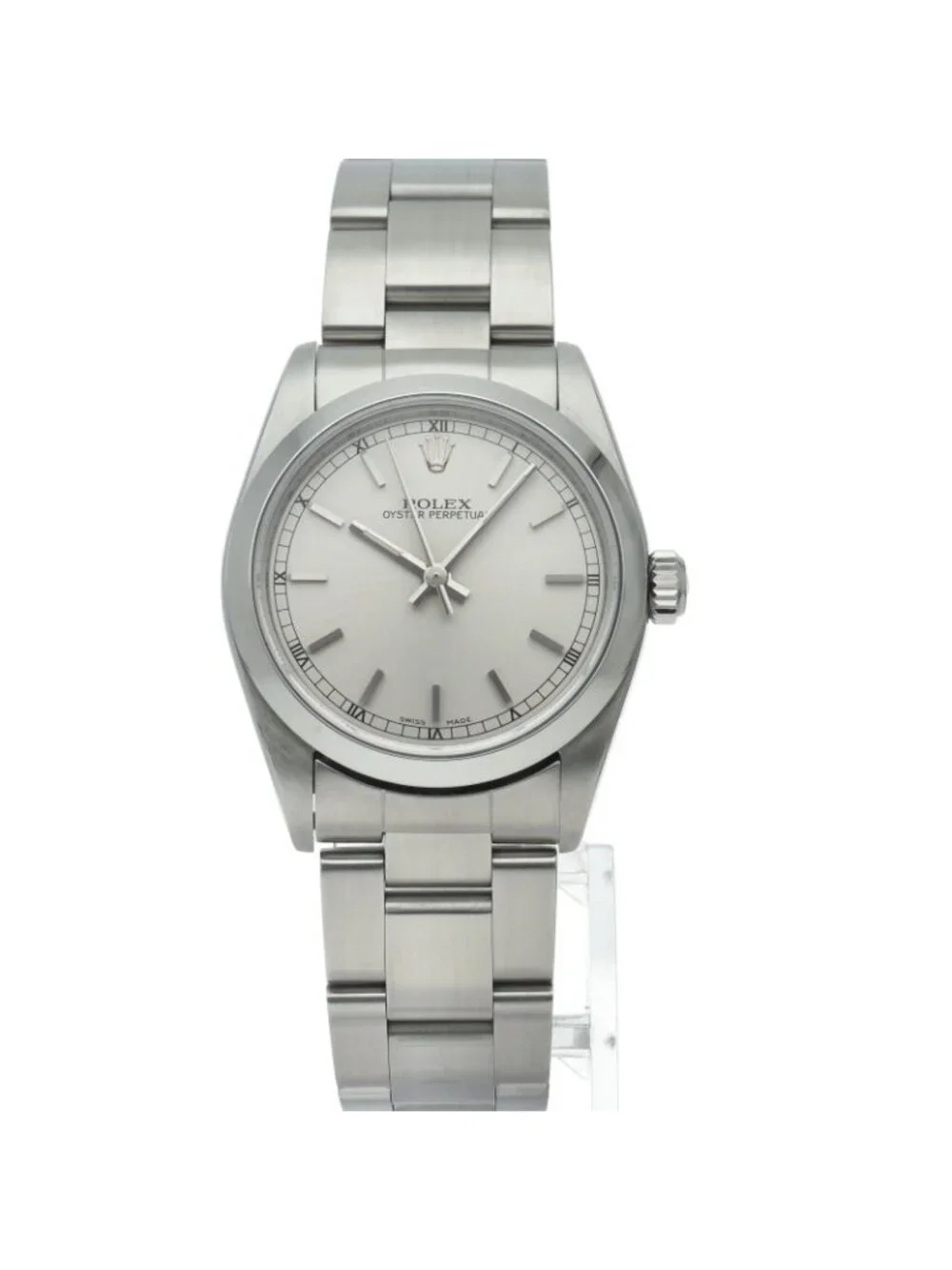 Rolex Oyster Perpetual Boys' Watch SS Silver